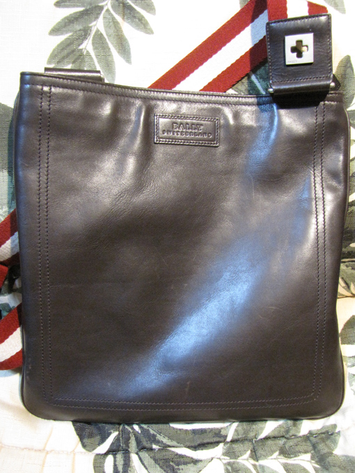 BALLY リバーシブルベルト（黒/茶）+shopline.tn