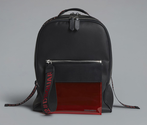 Red & Black Punk Backpack