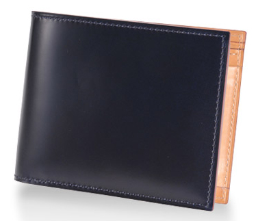 CORDOVAN (コードバン) 小銭入れ付き二つ折り財布
